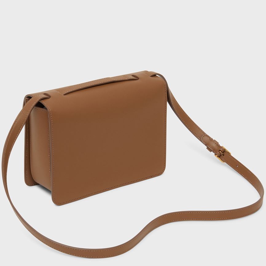 Women's Mansur Gavriel M Frame Box Crossbody Bags Brown | AU 1847SQ